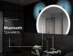 Semi-Circular Mirror with LED illumination W222 #5