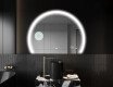 Semi-Circular Mirror with LED illumination W222 #9
