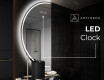 Semi-Circular Mirror with LED illumination D223 | left #7