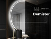 Semi-Circular Mirror with LED illumination D223 | left #8