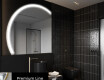 Semi-Circular Mirror with LED illumination X222
