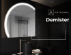 Semi-Circular Mirror with LED illumination X222 #8
