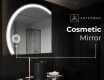Semi-Circular Mirror with LED illumination X222 #9