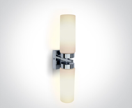 ANAVRA 40W Wall Sconce, IP44, Chrome-Plated