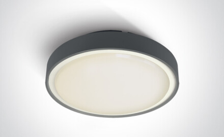RAFTI E 12W Ceiling Light, IP65, White