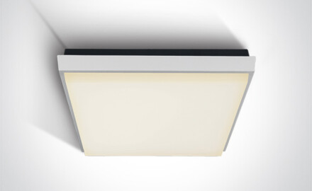 STAMATA 2 Ceiling Light, 30W, 3000K, IP54, Anthracite