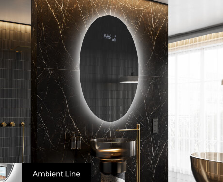 Backlit LED Bathroom Mirror L226