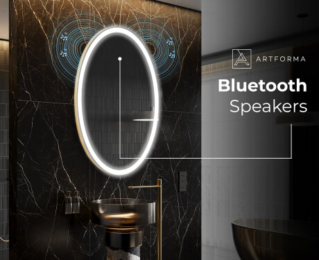 Backlit LED Bathroom Mirror L227 #5