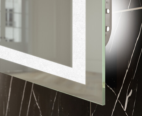 Long wall hallway mirror backlit LED L15 #8