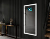 Full lenght hallway mirror backlit LED L01
