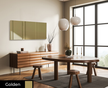 Rounded hanging mirror decor L173 #8