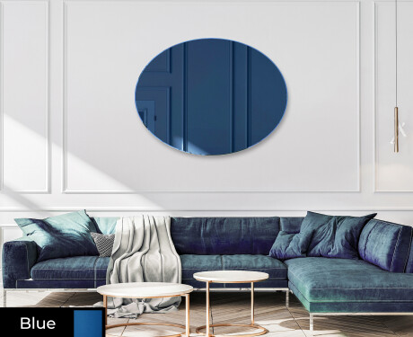 Oval modern decorative mirrors L178 #3