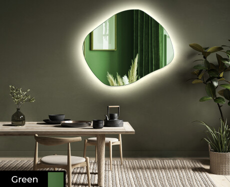 Irregular hanging mirror decor L181