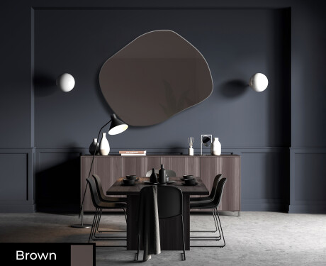 Irregular hanging mirror decor L181 #4