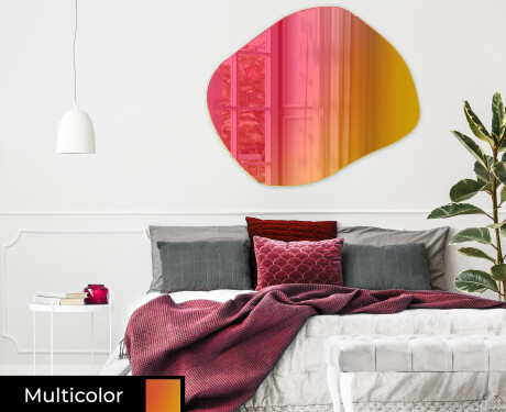 Irregular hanging mirror decor L181 #7