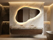 Irregular Mirror LED Lighted decorative design P221