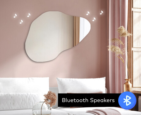 Irregular Mirror LED Lighted decorative design P221 #8