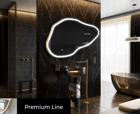 Irregular Mirror LED Lighted decorative design P222