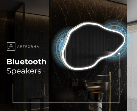 Irregular Mirror LED Lighted decorative design P222 #6