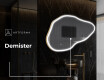 Irregular Mirror LED Lighted decorative design P222 #9