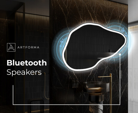 Irregular Mirror LED Lighted decorative design P222 #5