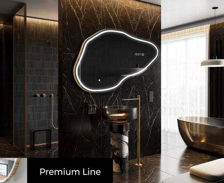 Irregular Mirror LED Lighted decorative design P223