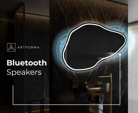 Irregular Mirror LED Lighted decorative design P223 #5