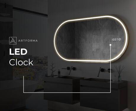 PremiumLine Illuminated Bathroom LED Lighted Mirror L231 #8