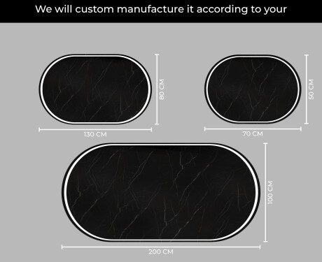 PremiumLine Illuminated Bathroom LED Lighted Mirror L231 #4