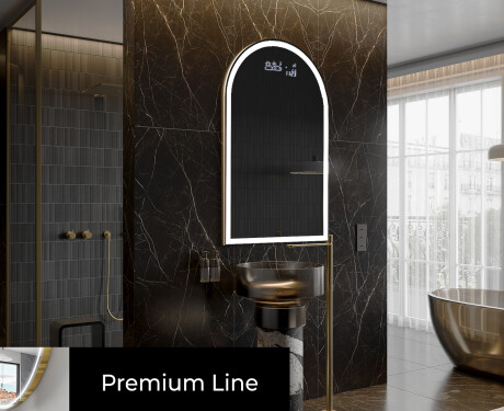 Irregular Mirror LED Lighted decorative design Y222