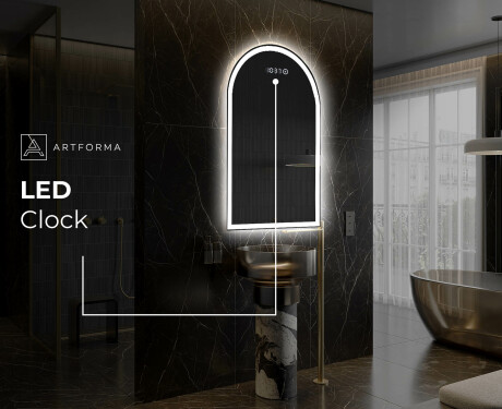 Irregular Mirror LED Lighted decorative design Y222 #7