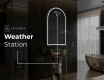Irregular Mirror LED Lighted decorative design Y223 #7