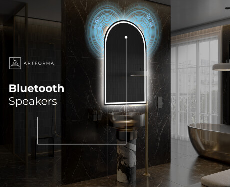 Irregular Mirror LED Lighted decorative design Y223 #5