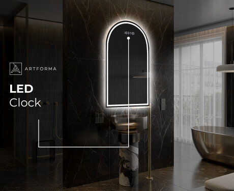 Irregular Mirror LED Lighted decorative design Y223 #7