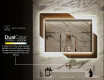 Designer Backlit LED Bathroom Mirror - Retro #11