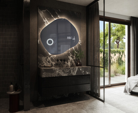 Irregular Mirror LED Lighted decorative design R221 #10