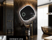Irregular Mirror LED Lighted decorative design R222