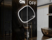 Irregular Mirror LED Lighted decorative design R222 #3