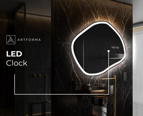 Irregular Mirror LED Lighted decorative design R222 #8