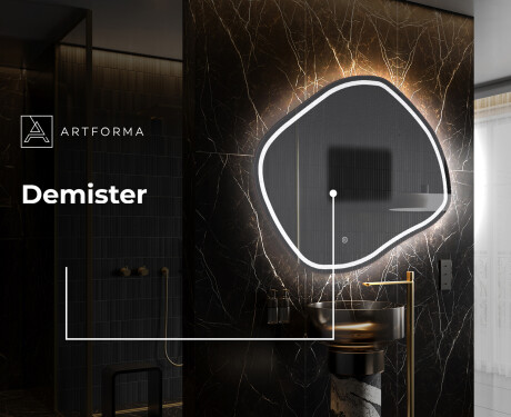 Irregular Mirror LED Lighted decorative design R223 #9