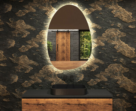 Irregular Mirror LED Lighted decorative design SF221