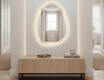 Irregular Mirror LED Lighted decorative design SF223