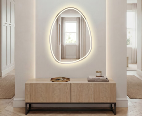 Irregular Mirror LED Lighted decorative design SF223