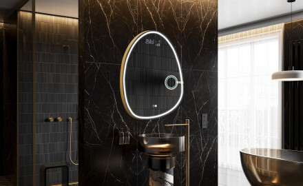 Irregular Mirror LED Lighted decorative design SF223