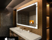 SMART Illuminated Bathroom Mirror L126 Apple #1