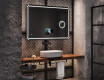 Bathroom LED Lighted Mirror SMART L129 Apple #9