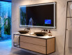 Bathroom LED Lighted Mirror SMART L129 Apple #10