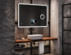 LED Lighted Mirror with SMART Apple Screen L136 #9