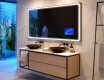 LED Lighted Mirror with SMART Apple Screen L136 #10