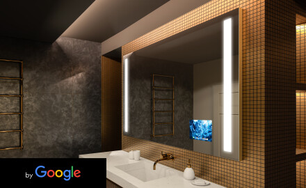 Smart Google Illuminated Bathroom Mirror LED Lighting L02